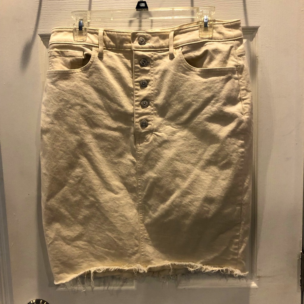 Banana Republic Beige Skirt 12